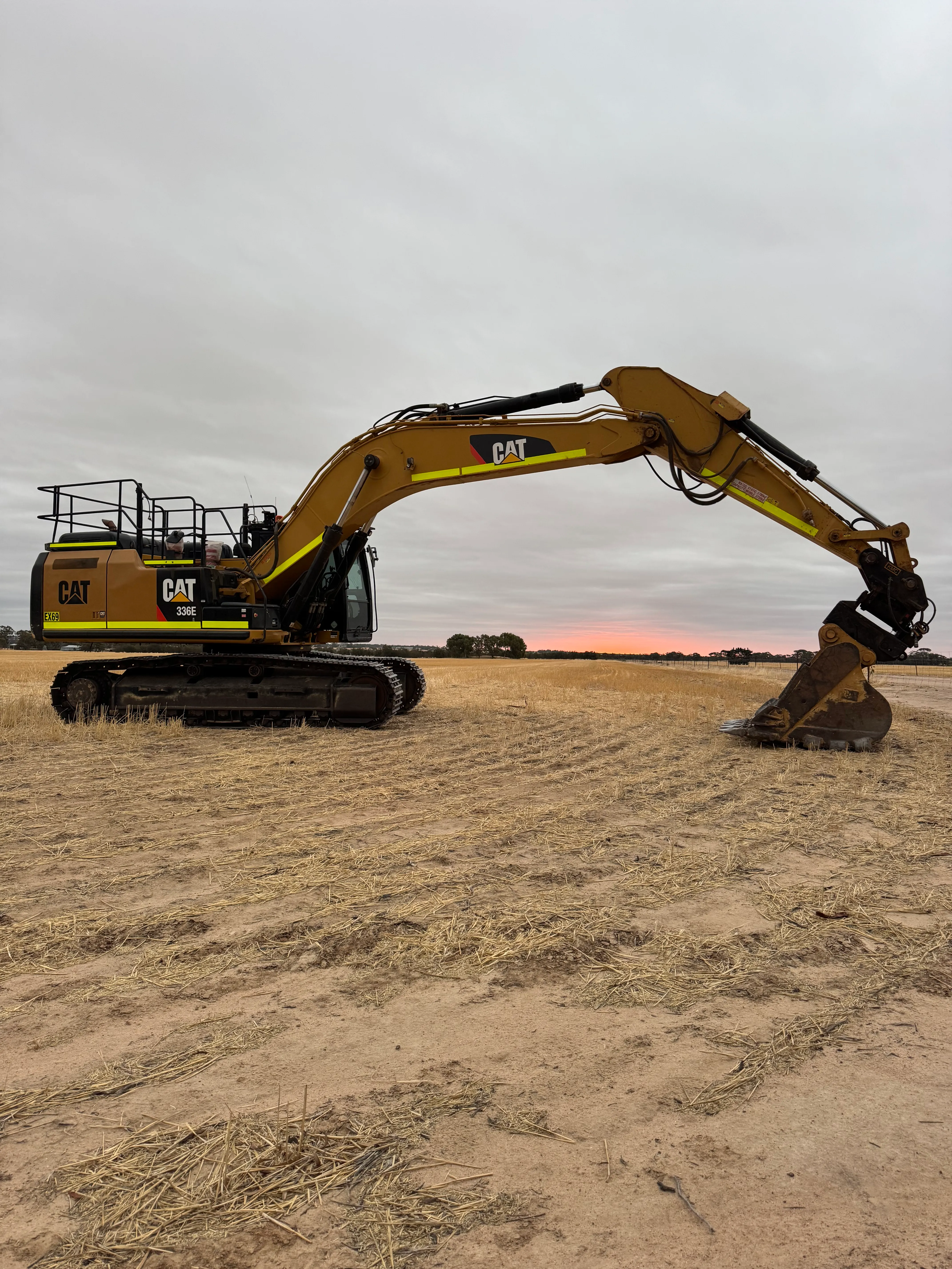 Caterpillar 336E Excavator available for hire